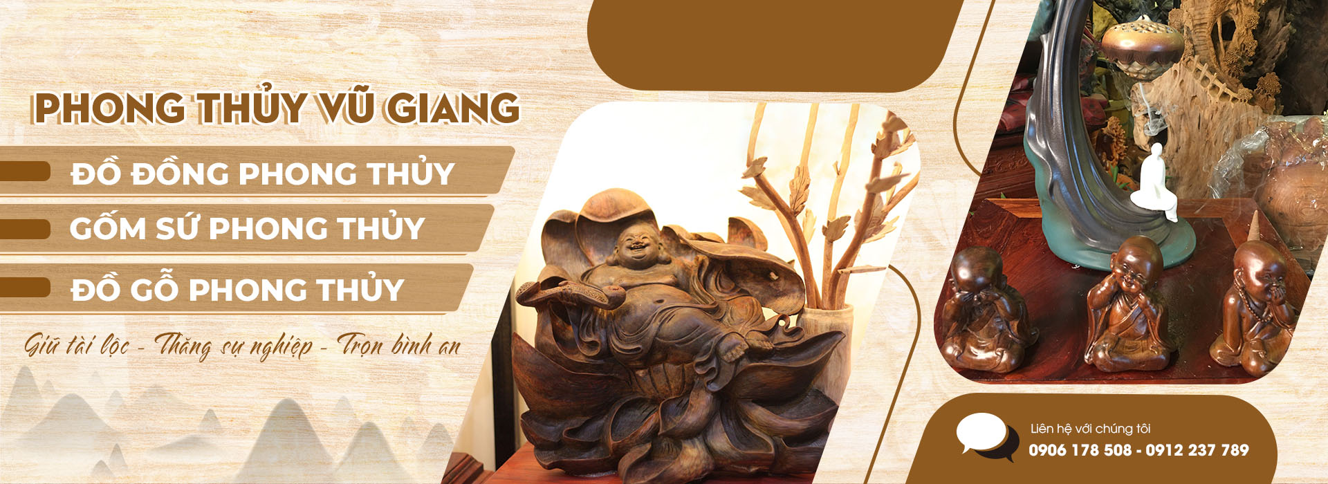 ĐỒ GỖ PHONG THỦY VŨ GIANG